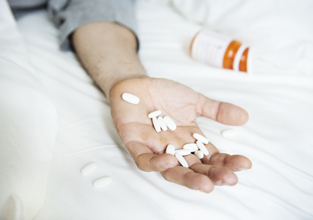 Man overdosed with medicine