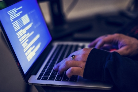 Diverse computer hacking shoot