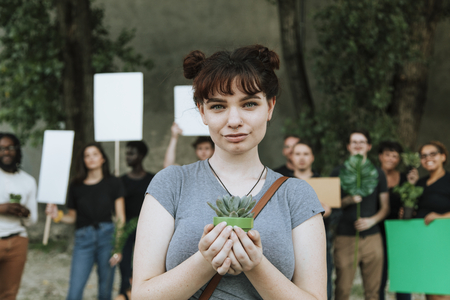 Environmentalist concerned about threats to the nature