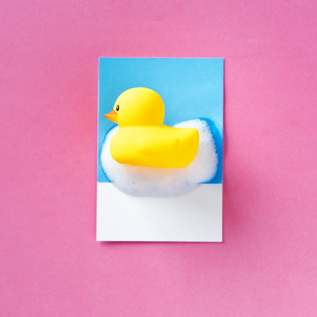 Bath rubber duck toy object