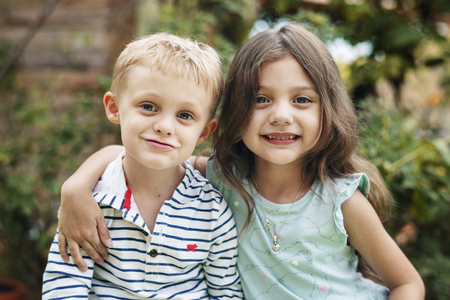 Little brother and big sister