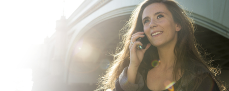 talking on the phone