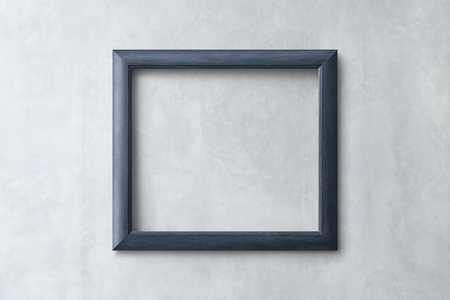 Minimal blank frame mockup design