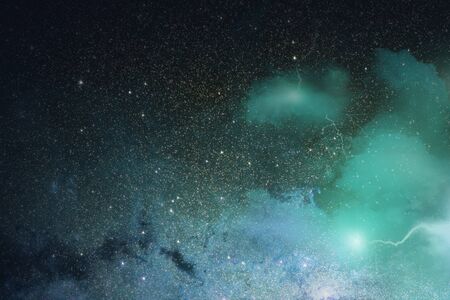Colorful abstract universe textured background
