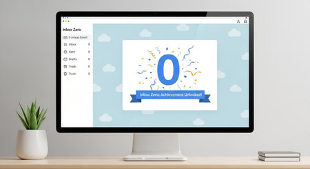 Illustration of personal organizer calendar on computer screen, time management conceptの素材