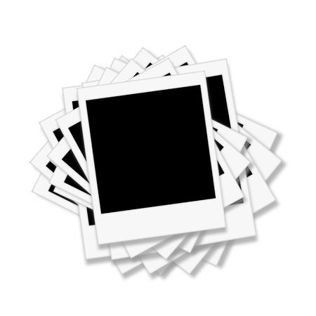 Polaroidの写真素材