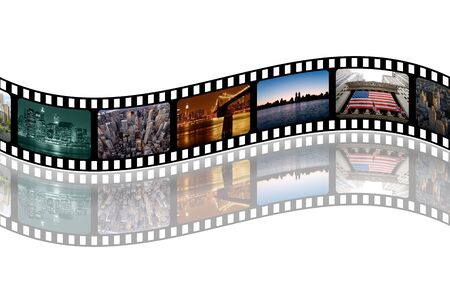 NY-Filmstripの写真素材
