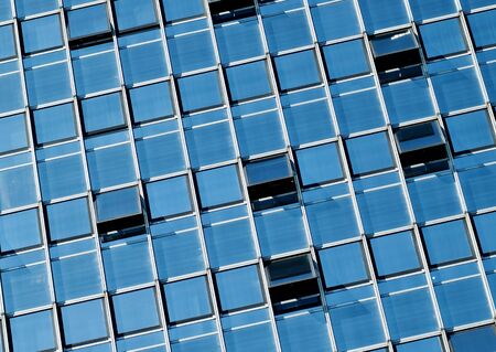 glass facadeの写真素材