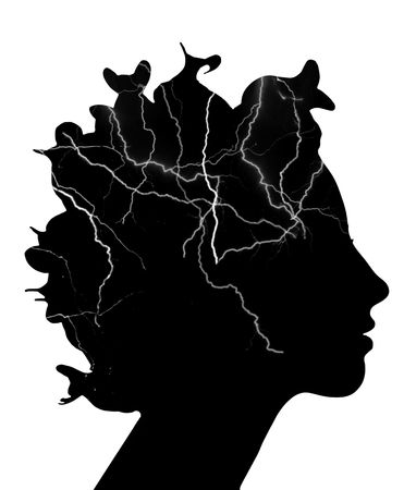 headacheの写真素材