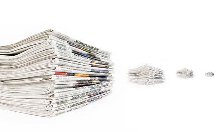 newspaperの写真素材