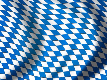 Flag of Bavariaの写真素材