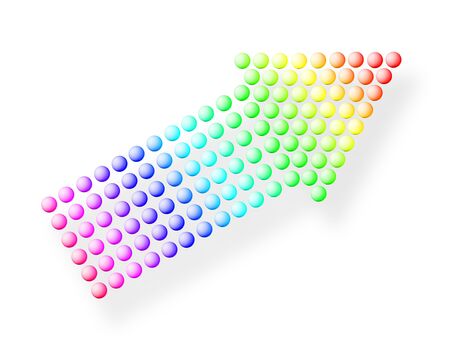  arrowの写真素材