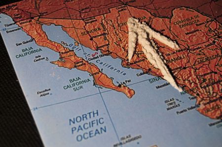 Cocaine Pointing To Americaの写真素材