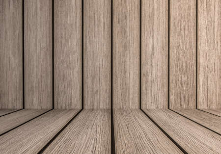 Light brown interior planksの写真素材