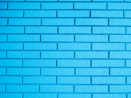 Beautiful blue brickの写真素材
