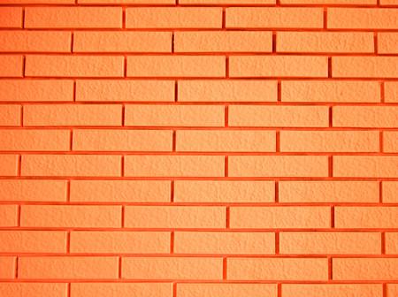 Beautiful orange bricksの写真素材