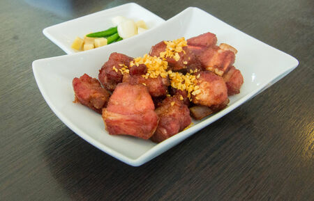 spareribs friedの写真素材
