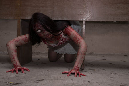Old School a scary ghostの写真素材