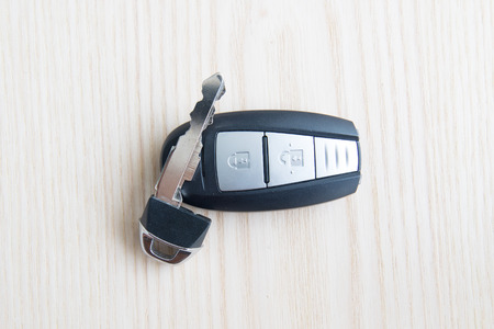car key with remote controlの写真素材