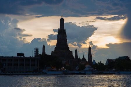 Photo of Landscape Wat Arun Buddhistの写真素材