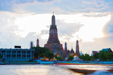Photo of Landscape Wat Arun Buddhistの写真素材