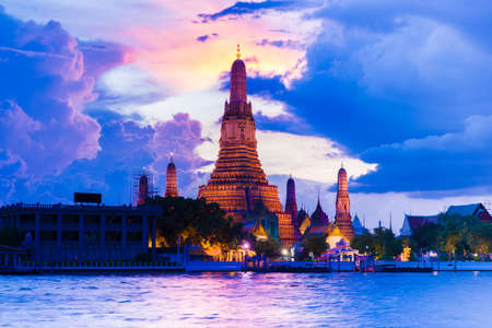 Photo of Landscape Wat Arun Buddhistの写真素材