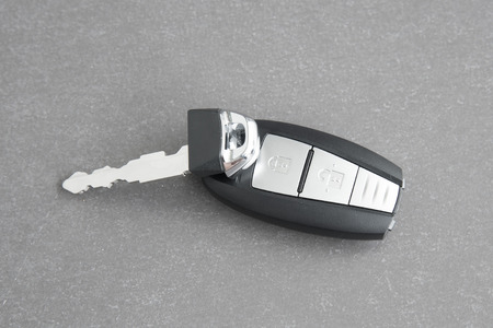 car key with remote controlの写真素材