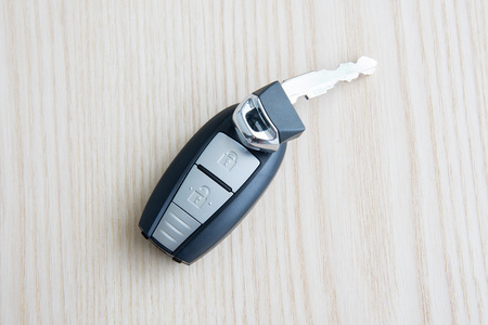 car key with remote controlの写真素材