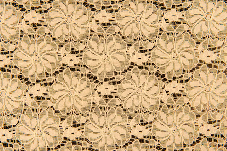 Peach lace sits beautifully on background