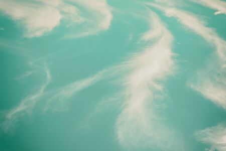 blue sky background with tiny clouds,clouds in the blue sky,Blue sky.の写真素材
