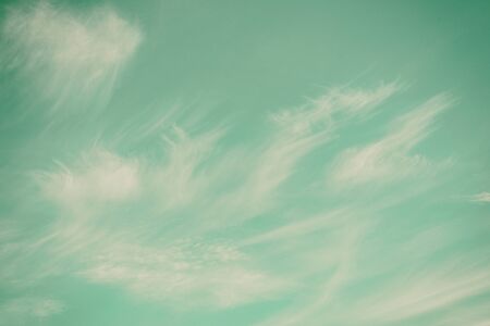 blue sky background with tiny clouds,clouds in the blue sky,Blue sky.の写真素材