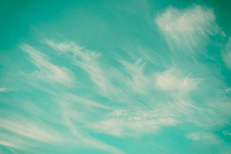 blue sky background with tiny clouds,clouds in the blue sky,Blue sky.の写真素材