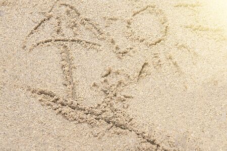 sand and sun background