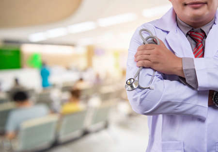 Doctor, patient, medical,close up of patient and doctor taking notes. doctor concept light.の写真素材