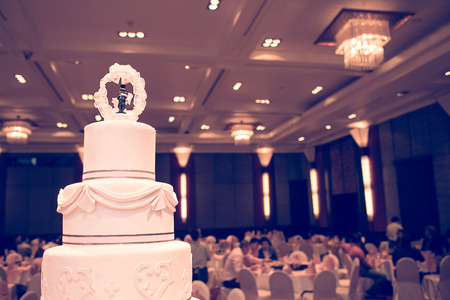 Vintage Wedding Cakeの写真素材