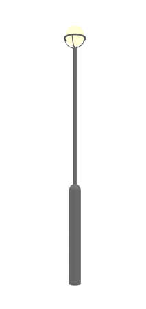 3D rendering of streetlightsの写真素材