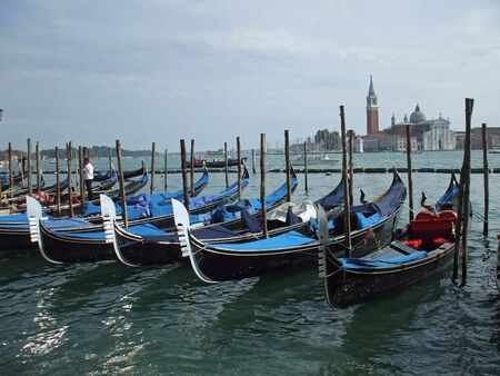 venetian gondolaの写真素材