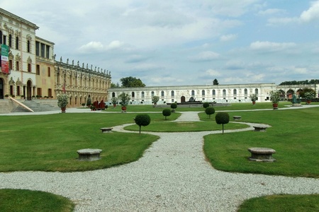 Villa Contarini in Piazzola sul Brenta Italy のeditorial素材
