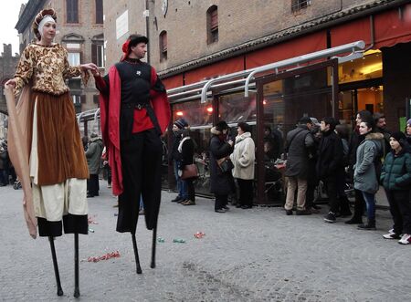 carnival Italy Ferraraのeditorial素材