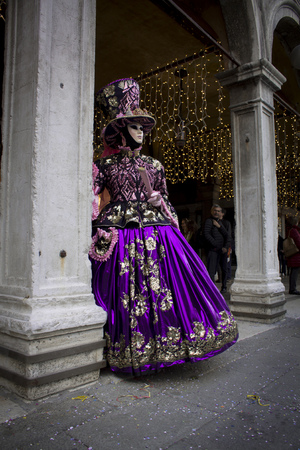 Venice, Italy Venice Carnival - Venetian Maskの写真素材