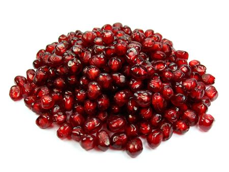 Garnet very healthy and rich vitamin fruitの写真素材