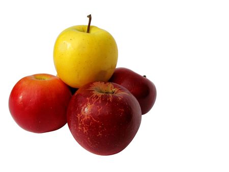Apple very wide-spread fruit with beautiful taste and many vitaminsの写真素材