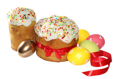 Easter foods are primarily those of Easter Sunday, the day on which Jesus rose from the dead, a day of special rejoicing for Christians, who rejoice too at reaching the end of the long Lenten fast. Easter breads, cakes, and biscuits are a major category oの写真素材