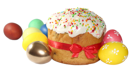 Easter foods are primarily those of Easter Sunday, the day on which Jesus rose from the dead, a day of special rejoicing for Christians, who rejoice too at reaching the end of the long Lenten fast. Easter breads, cakes, and biscuits are a major category oの写真素材