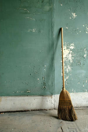 Grungy old building being renovated into a studio.の写真素材