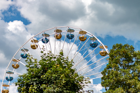 Ferris Wheel at Lake Titiseeのeditorial素材