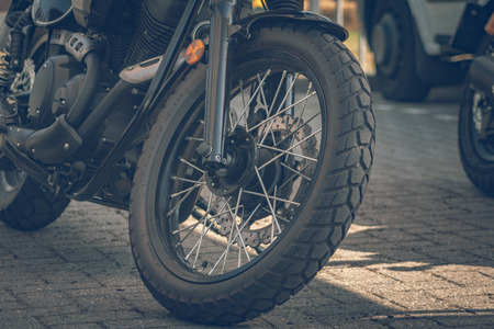 ROTTERDAM, NETHERLANDS - SEPTEMBER 2 2018: Motorcycles are shining at Dutch motor event Rotterdam...