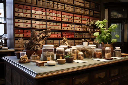 Interior of the Museum of Natural History in Milan.