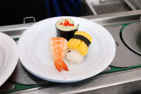 Sushi Carousel の写真素材