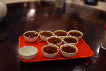 After meal teaの写真素材